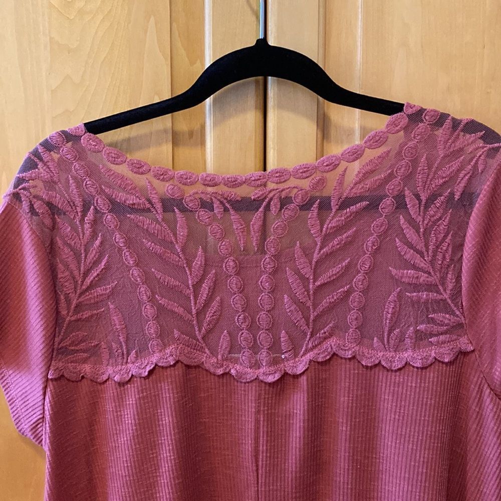 Jolt rust swing boho top - Picture 4 of 4